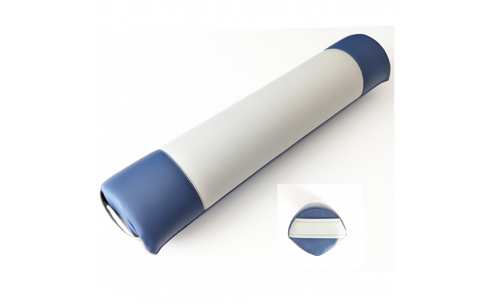 【特許・意匠取得／日本製】寝返りが整体になる《願えりまくらＬ(ロング)》グレーネイビー