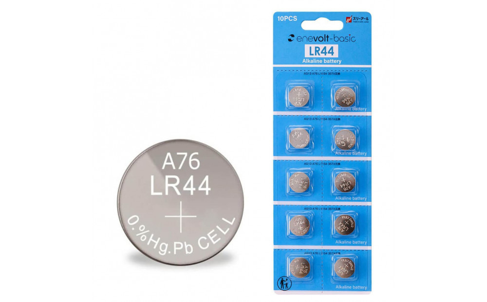 【enevolt】&nbsp;エネボルト&nbsp;アルカリボタン電池&nbsp;1.5V&nbsp;70個セット&nbsp;【1年間保証】
