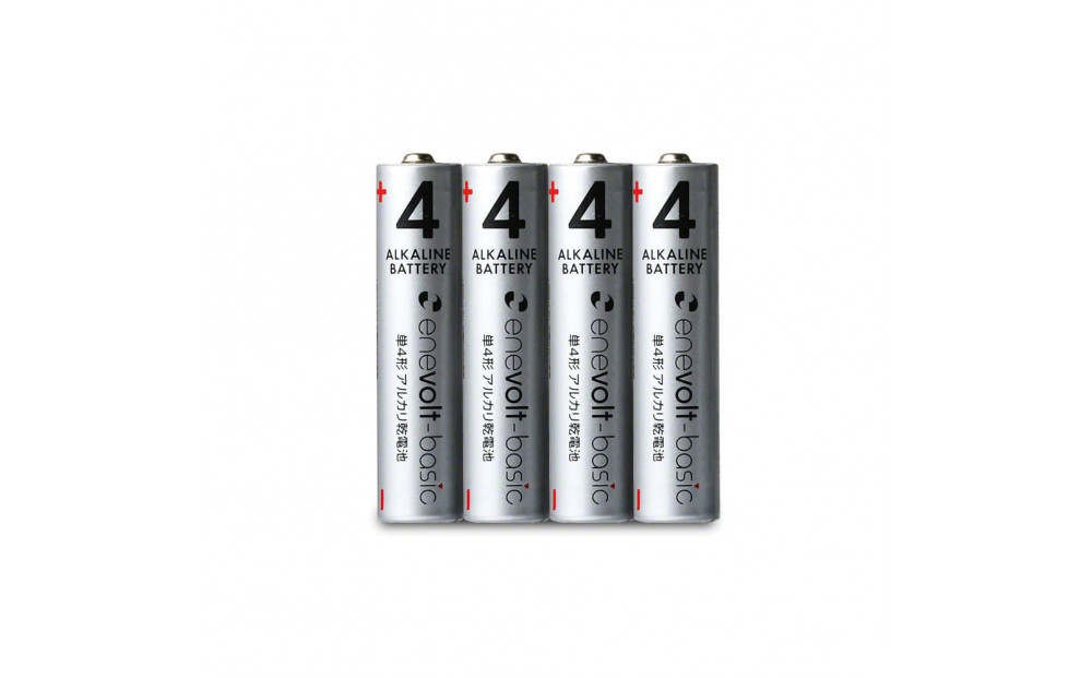 【enevolt】&nbsp;エネボルト&nbsp;Basic&nbsp;アルカリ乾電池&nbsp;単4形&nbsp;24本セット&nbsp;【2年間保証】