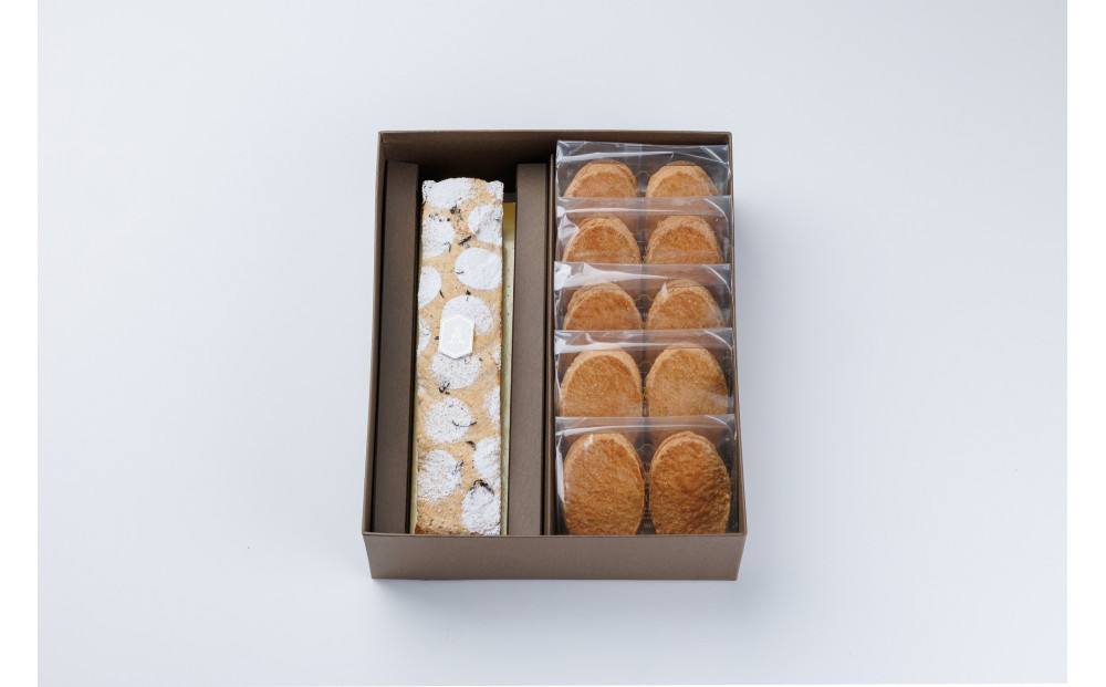 ケークポムアールグレイ&nbsp;1本&nbsp;&nbsp;阿波和三盆糖ダックワーズ5袋&nbsp;(10個）&nbsp;オータムセット