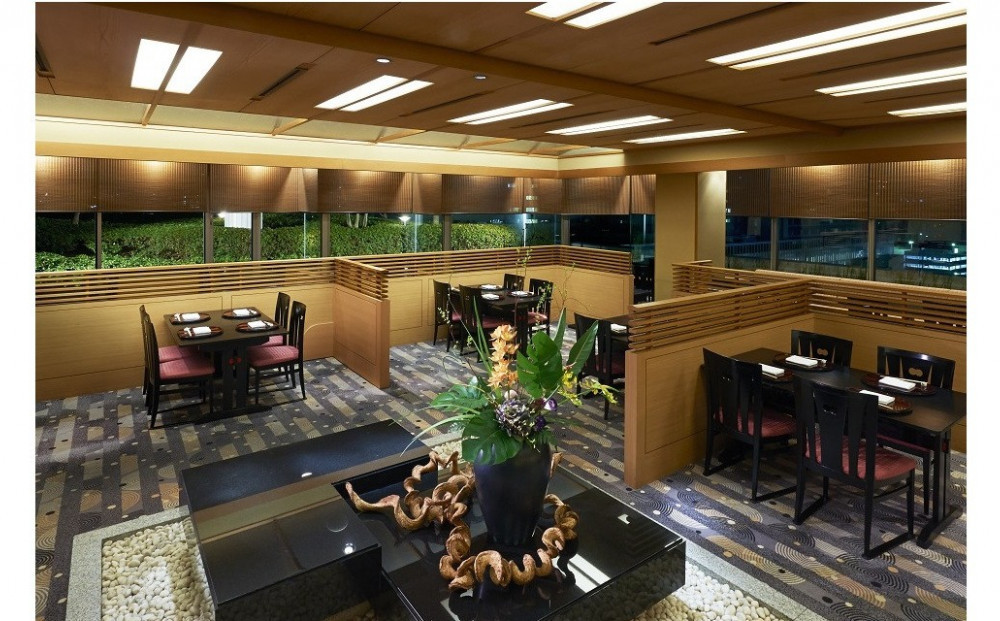 ディナーペアお食事券　【6F日本料理&nbsp;鯉城】　季節会席