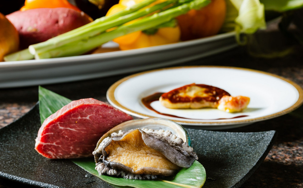 ディナーペアお食事券　【6F鉄板焼&nbsp;なにわ】　なにわコース