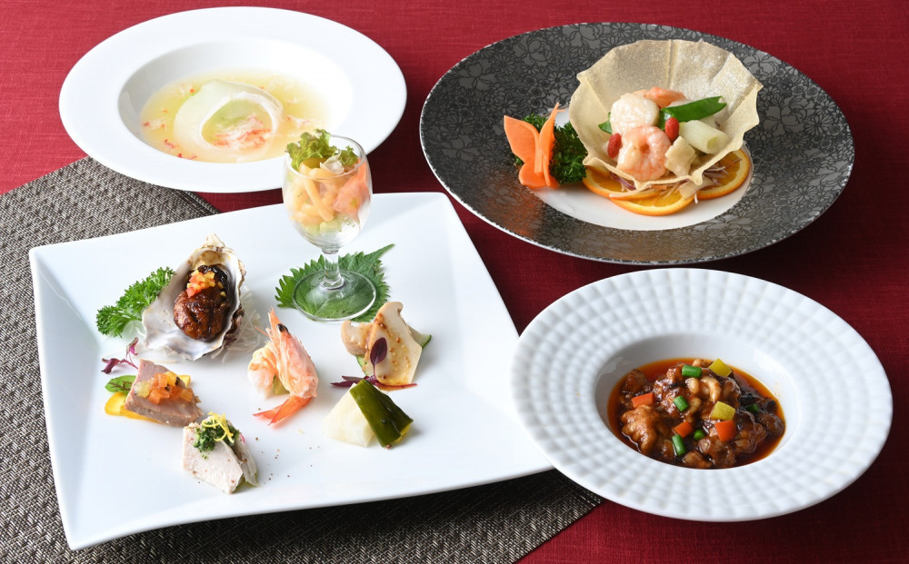 ディナーペアお食事券【6Fチャイニーズダイニング&nbsp;リュウ】　Ryuコース