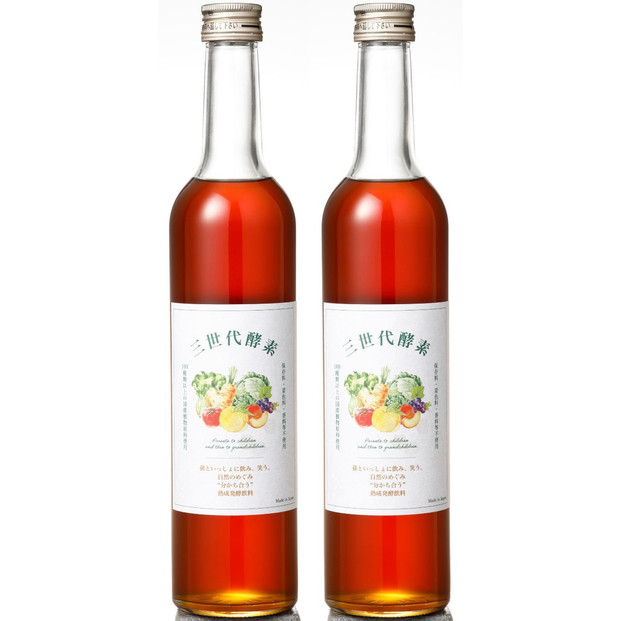 三世代酵素(福岡市返礼品) １本500ml×２本セット