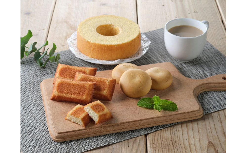 「大山焼き菓子詰め合わせ」フィナンシェ、バウム、まんじゅう