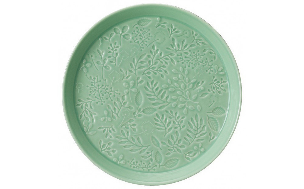 ナルミ アンナエミリア プレート(グリーン) 19cm 41613-5949