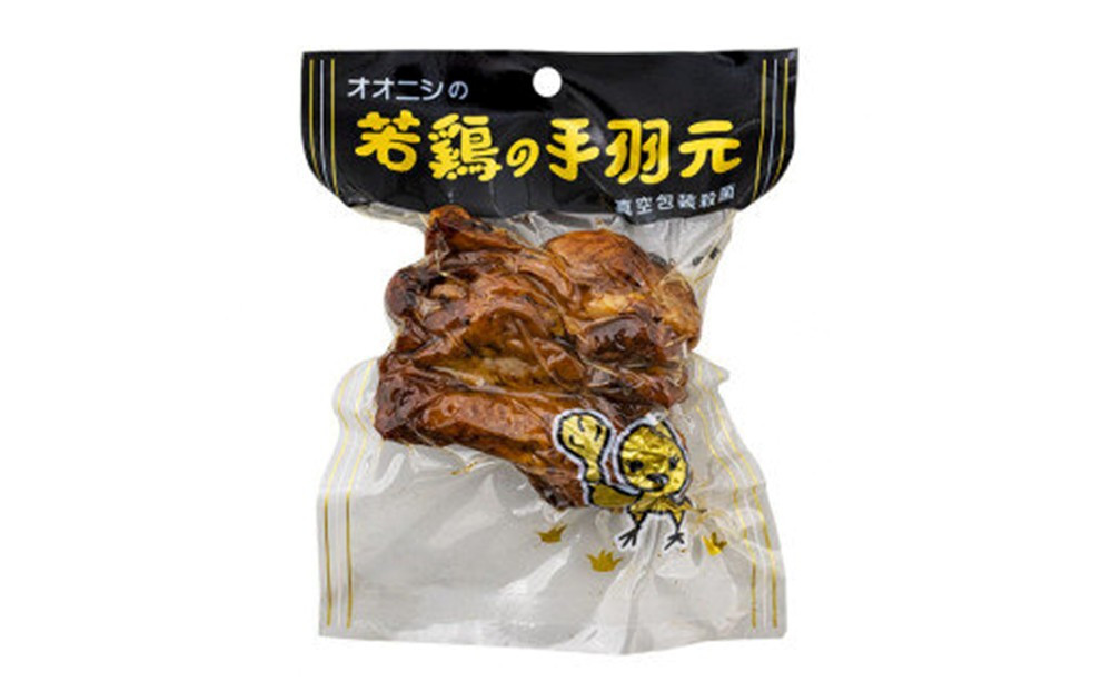 定期便 全12回 毎月発送　【手軽に楽しむ広島の逸品】若鶏の手羽元 1セット（3本ｘ10袋）× 12回｜広島名物 ガーリック風味 常温保存 おつまみ ギフト プレゼント 贈り物 広島県 尾道市