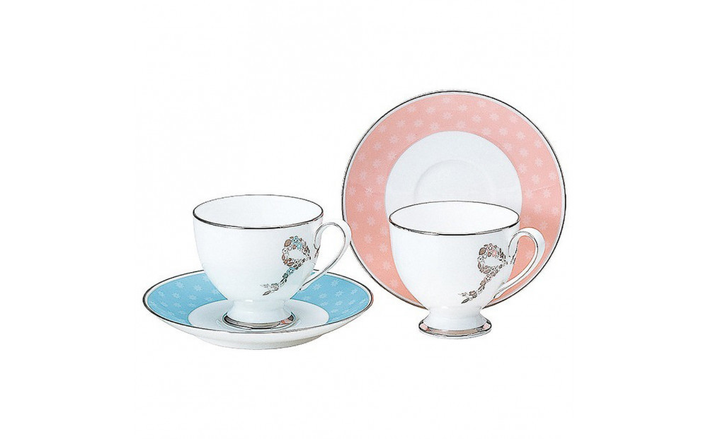 ナルミ&nbsp;フェリシータ！&nbsp;コーヒーカップ＆ソーサー&nbsp;210cc&nbsp;2人用&nbsp;95586-20861P