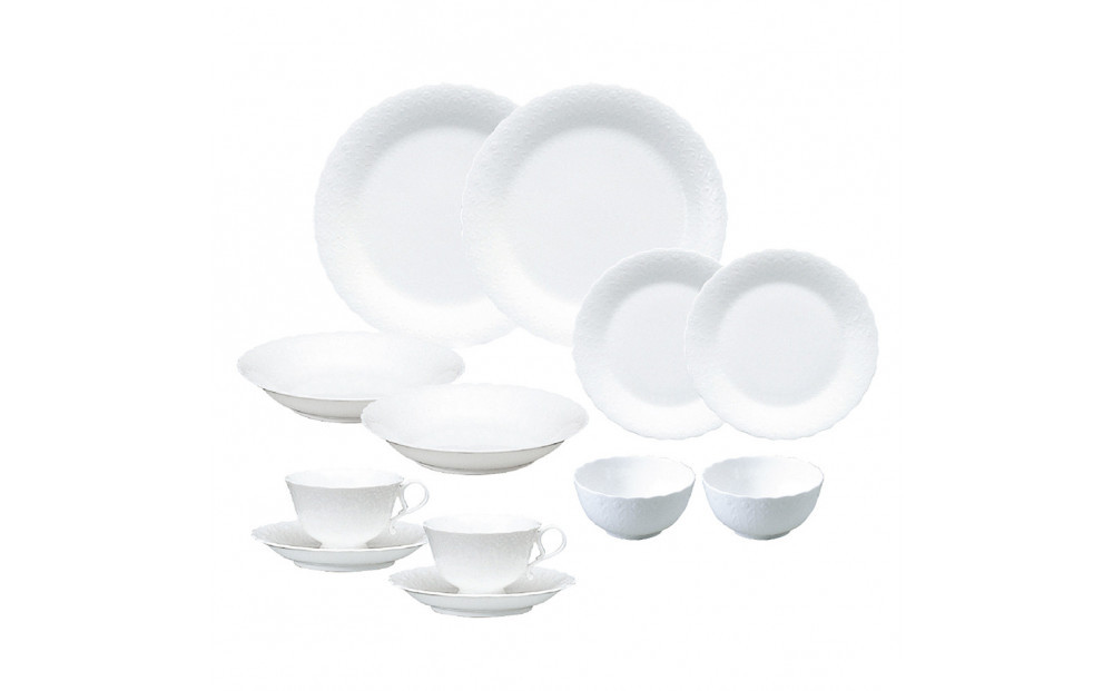 ナルミ HAPPY BAG シルキーホワイト 10点セット 2人用 9968-24465NT