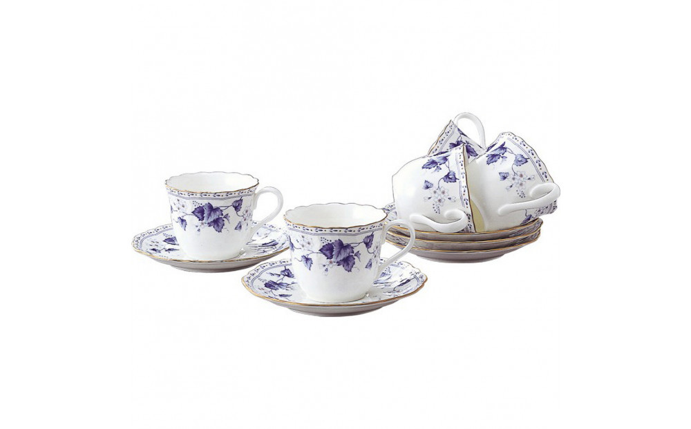 ナルミ&nbsp;ソラリア&nbsp;コーヒーカップ&ソーサー&nbsp;200cc&nbsp;5客セット&nbsp;8128-21286P