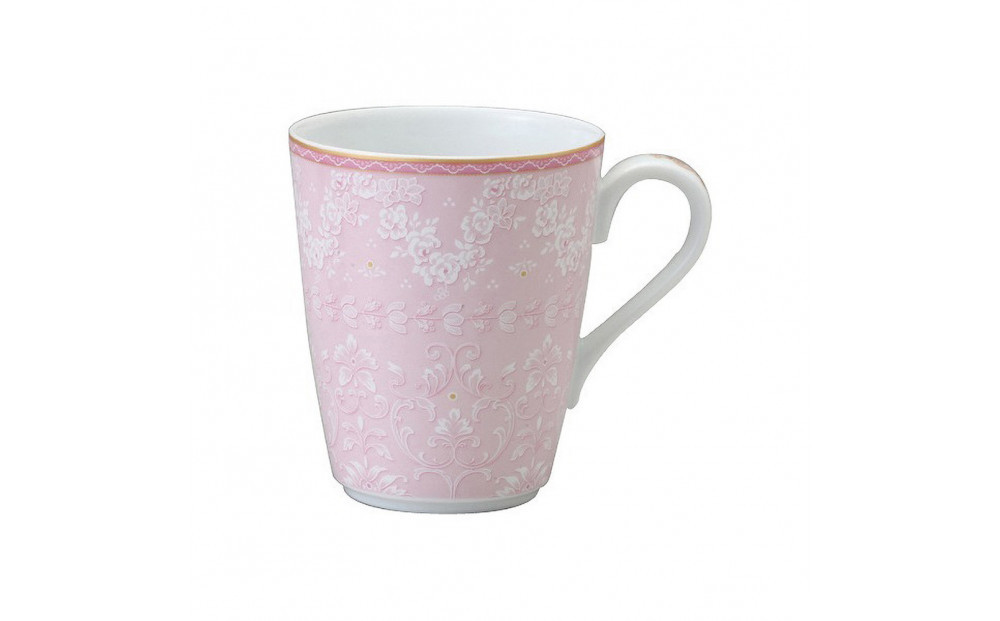 ナルミ  マグカップ(イングリッシュトラッドピンク) 300cc 41368-6152