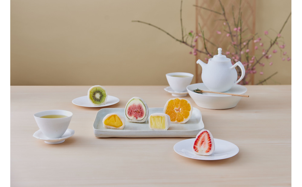 弁才天のフルーツ大福 4個詰め合わせ