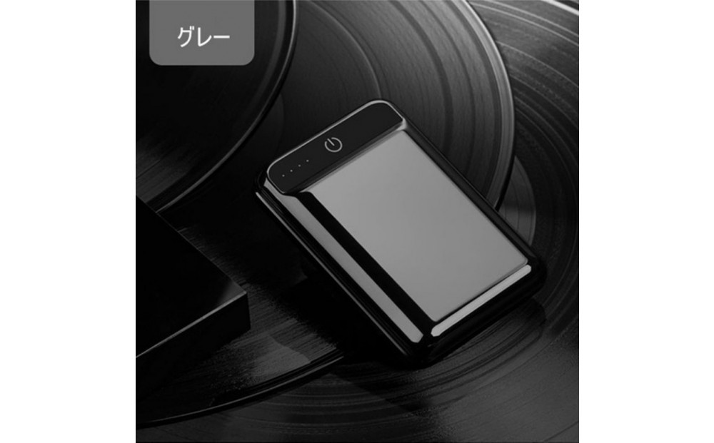 10000mAh&nbsp;大容量&nbsp;モバイルバッテリー&nbsp;＜グレー＞&nbsp;急速充電&nbsp;防災電源&nbsp;2.1A&nbsp;スマホ充電器&nbsp;小型&nbsp;軽量&nbsp;USB2ポート&nbsp;2台同時充電可能&nbsp;LED液晶画面&nbsp;残量表示&nbsp;携帯充電器&nbsp;iphoneX&nbsp;【PL保険加入済み製品・安心】