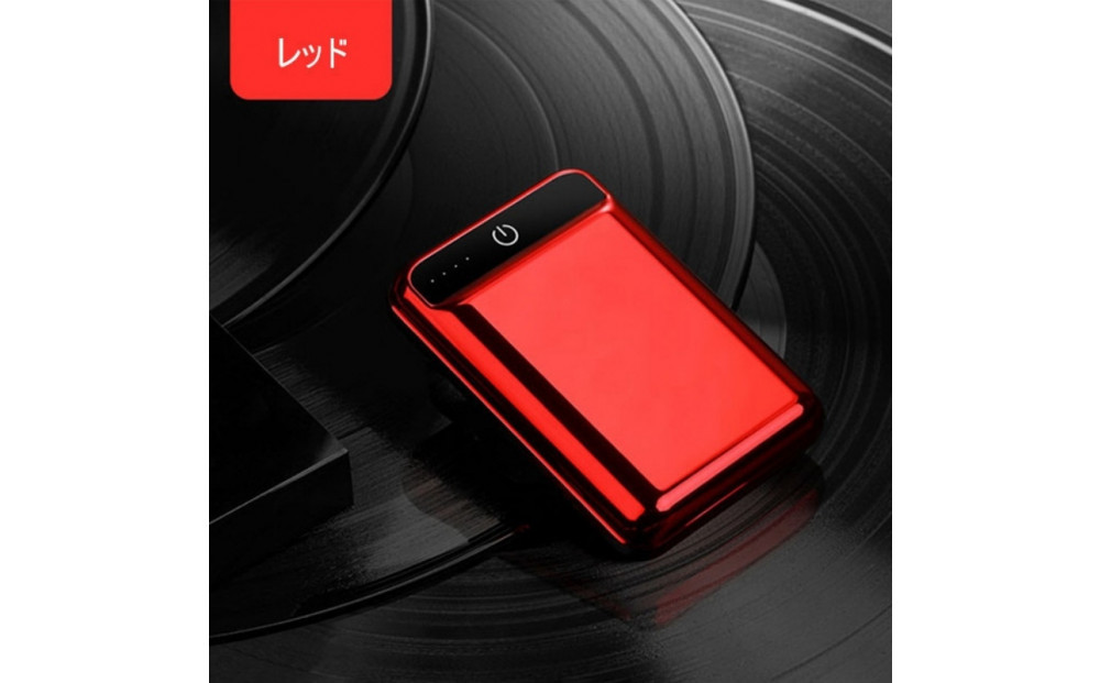 10000mAh&nbsp;大容量&nbsp;モバイルバッテリー＜レッド＞&nbsp;急速充電&nbsp;防災電源&nbsp;2.1A&nbsp;スマホ充電器&nbsp;小型&nbsp;軽量&nbsp;USB2ポート&nbsp;2台同時充電可能&nbsp;LED液晶画面&nbsp;残量表示&nbsp;携帯充電器&nbsp;iphoneX&nbsp;【PL保険加入済み製品・安心】