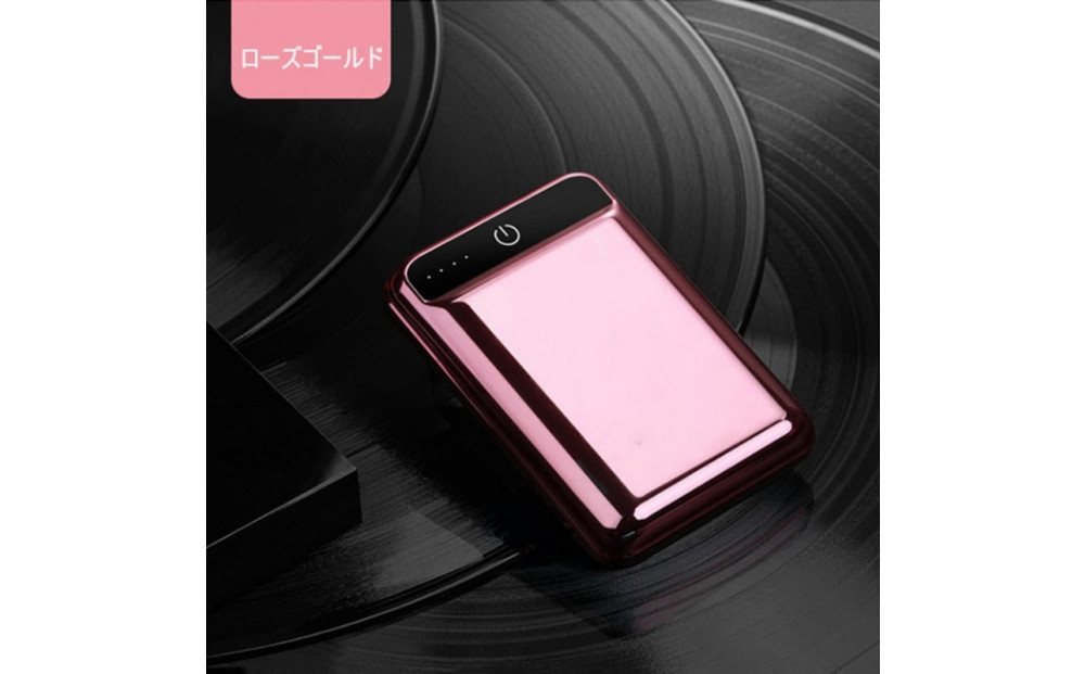10000mAh&nbsp;大容量&nbsp;モバイルバッテリー&nbsp;＜ローズゴールド＞急速充電&nbsp;防災電源&nbsp;2.1A&nbsp;スマホ充電器&nbsp;小型&nbsp;軽量&nbsp;USB2ポート&nbsp;2台同時充電可能&nbsp;LED液晶画面&nbsp;残量表示&nbsp;携帯充電器&nbsp;iphoneX&nbsp;【PL保険加入済み製品・安心】