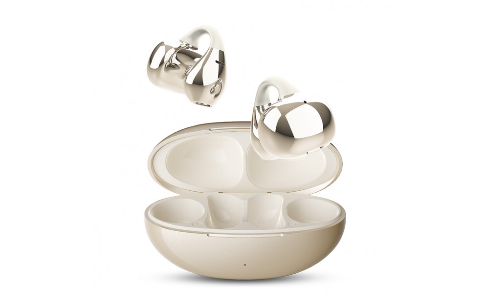 【2025年モデル】&nbsp;空気伝導イヤホン&nbsp;Bluetooth5.4&nbsp;TWS&nbsp;＜ベージュ＞ワイヤレスイヤホン&nbsp;イヤーカフ型&nbsp;挟み込み&nbsp;耳を塞がない&nbsp;ENC&nbsp;ノイズキャンセリング&nbsp;単一指向性&nbsp;自動ペアリング&nbsp;HiFi高音質&nbsp;充電ケース付き&nbsp;安定装着&nbsp;防水防滴&nbsp;軽量設計&nbsp;日本語取扱説明書&nbsp;【PL保険加入済み製品・安心】