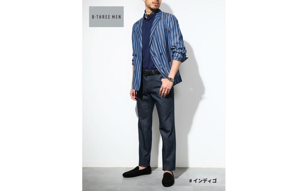 【B-THREE&nbsp;MEN/ビースリーメン】ストレッチ×ジーンズ&nbsp;大人のメンズジーンズ(550083)