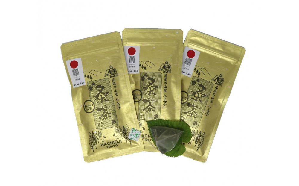 高尾の山里&nbsp;八王子産桑の葉100％ティーバック(2ｇ×11個)3袋|&nbsp;無添加&nbsp;ティーバック&nbsp;高尾&nbsp;日本茶&nbsp;茶&nbsp;健康&nbsp;国産&nbsp;送料無料&nbsp;東京&nbsp;八王子