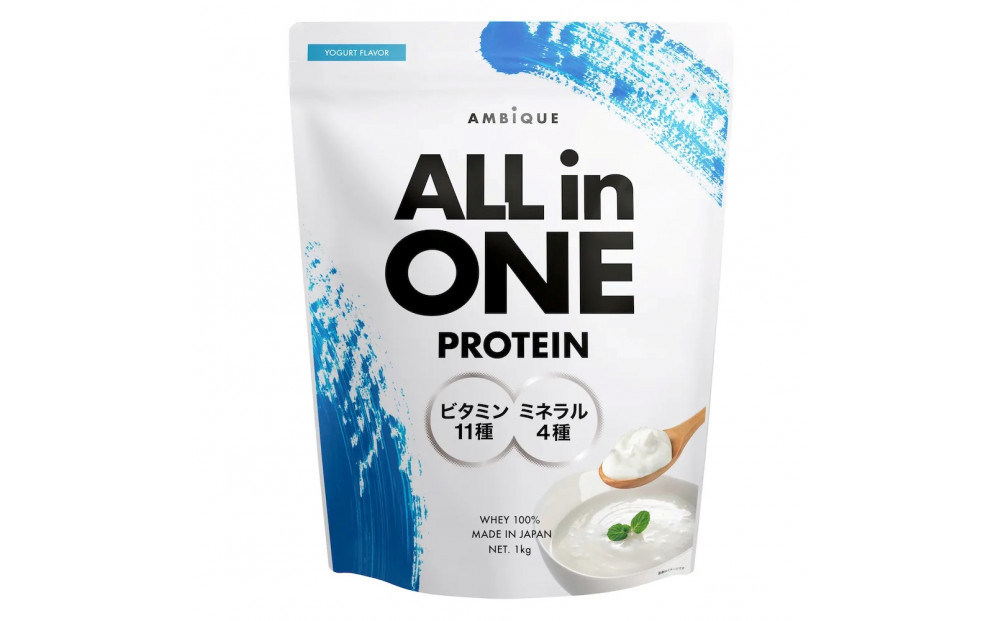 【ヨーグルト風味】AMBiQUE&nbsp;オールインワンプロテイン&nbsp;（1kg×12袋）