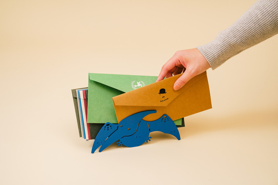 恐竜型ストッカー　「カタヅケザウルス　プテラノドン」|&nbsp;ストッカー&nbsp;恐竜&nbsp;収納&nbsp;片付け&nbsp;掃除&nbsp;&nbsp;段ボール&nbsp;インテリア&nbsp;送料無料&nbsp;東京&nbsp;八王子