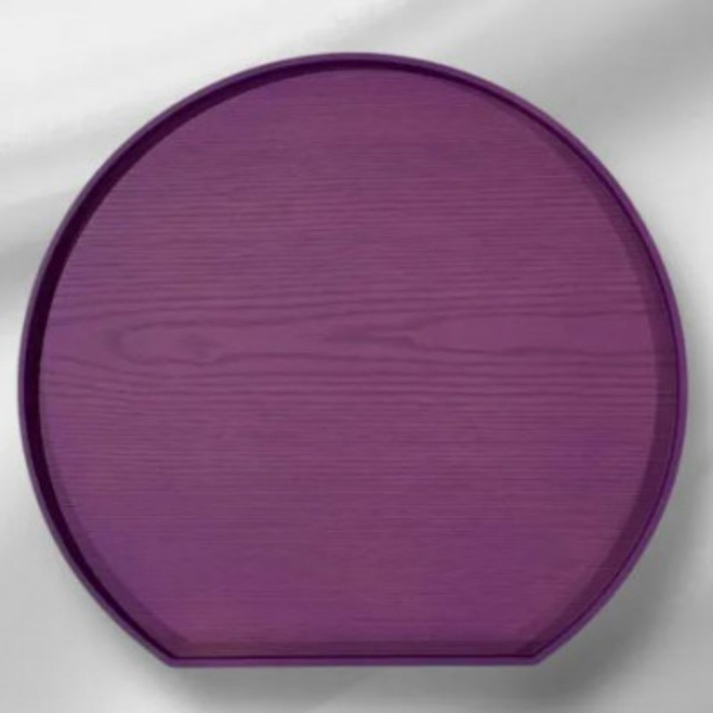 半月トレイ&nbsp;紫色［NF75］