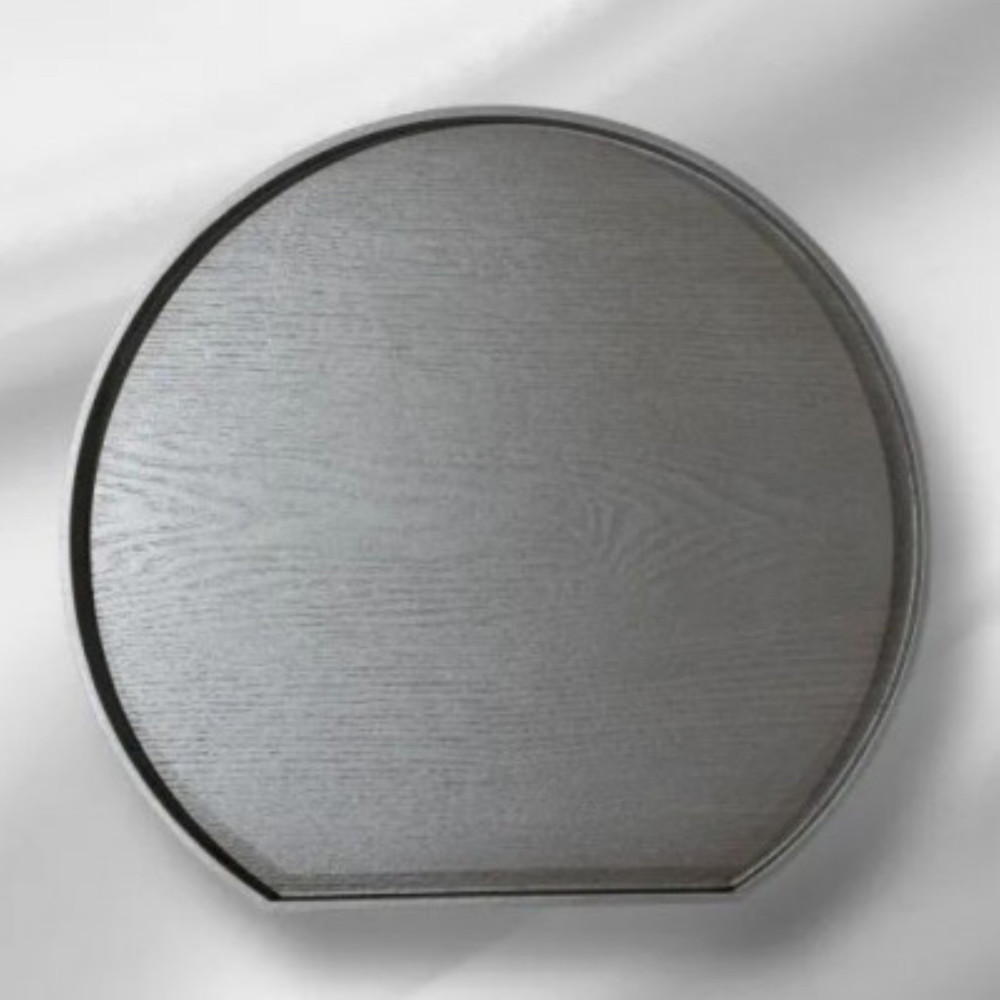 半月トレイ&nbsp;シルバー［NF76］