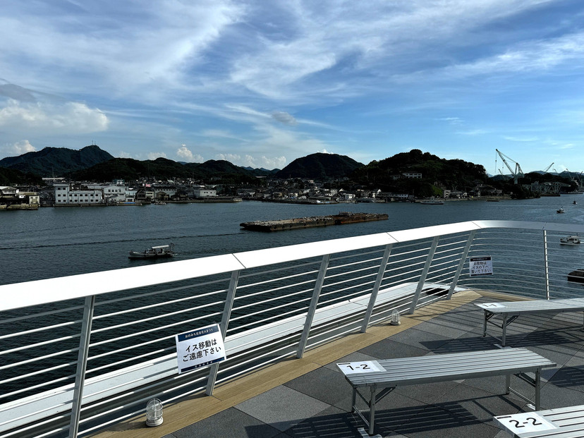 おのみち住吉花火まつり2026　花火応援席屋上ベンチ席（最大４名様分）