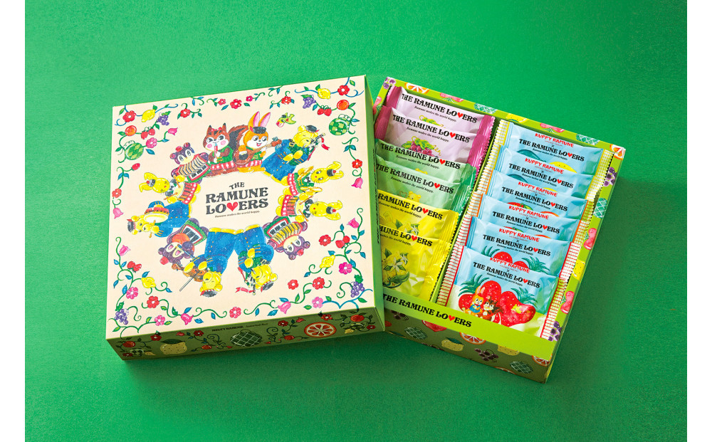 【THE&nbsp;RAMUNE&nbsp;LOVERS】生ラムネ　アソートボックス大　ザ・ラムネラバーズ