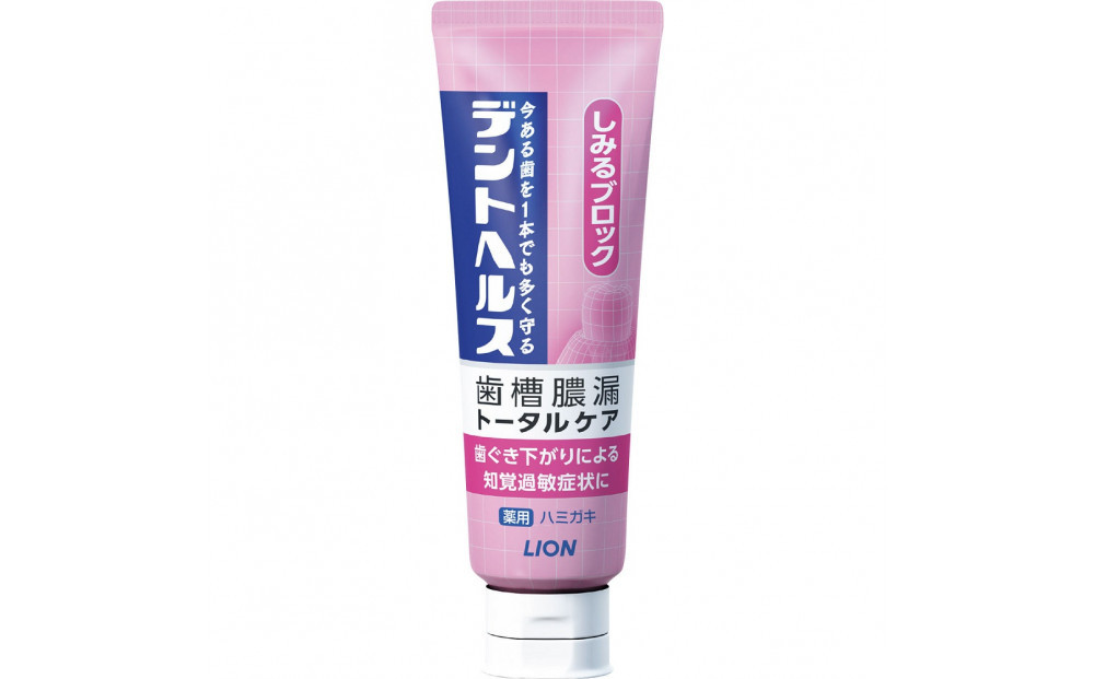 ライオン&nbsp;デントヘルス薬用ハミガキしみるブロック85ｇ（医薬部外品）×１０個