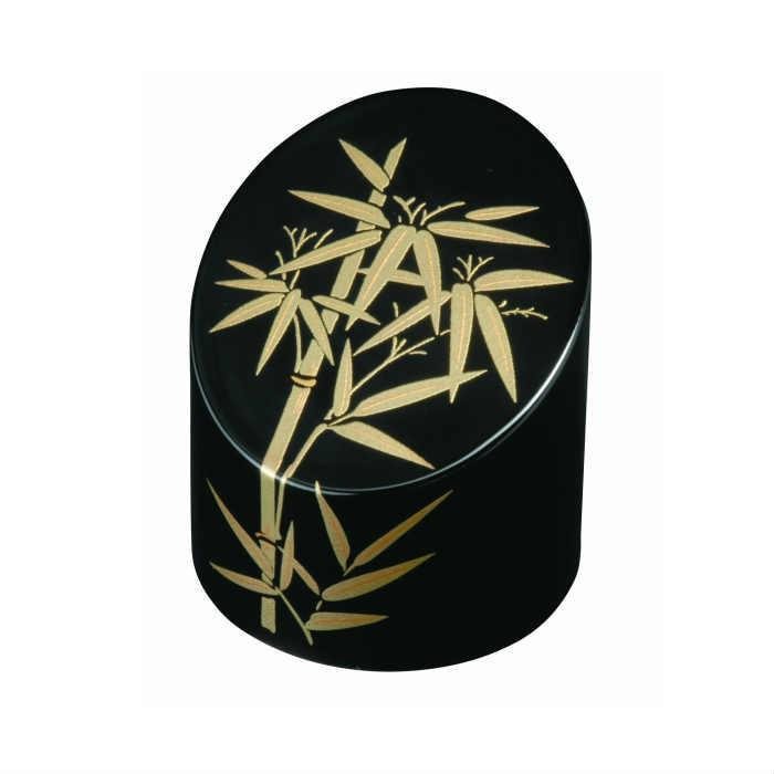 竹形文鎮&nbsp;黒&nbsp;金竹&nbsp;［YG525］