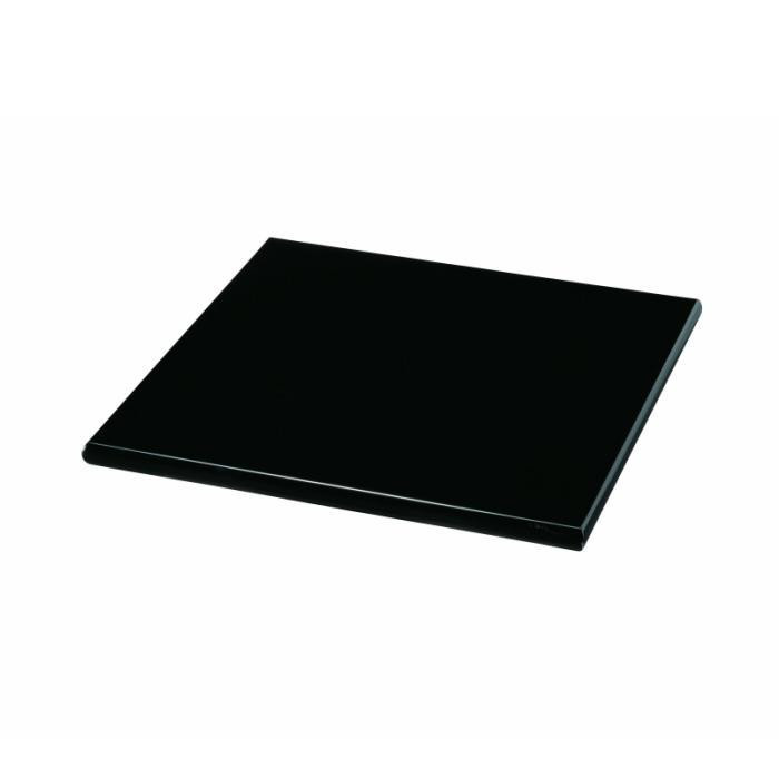 8.0寸&nbsp;角&nbsp;黒&nbsp;敷板&nbsp;［YG499］