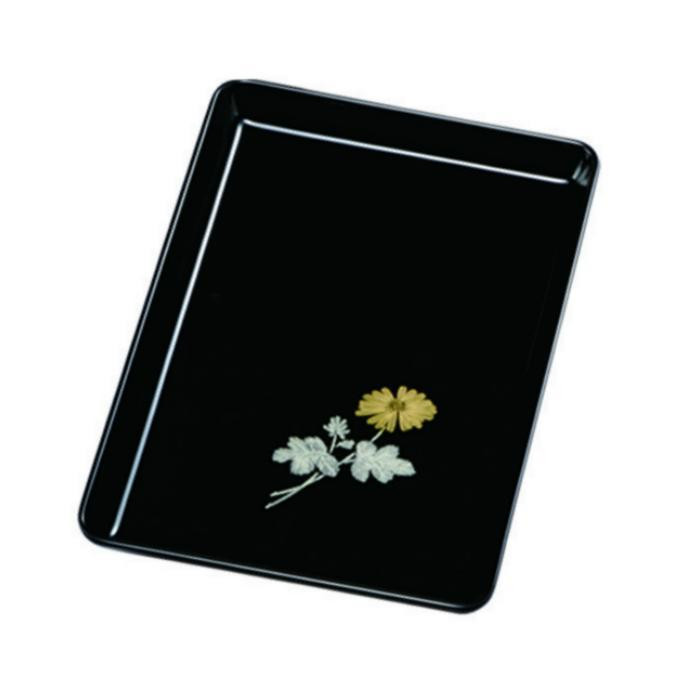 切手盆&nbsp;菊&nbsp;8寸&nbsp;［YG537］