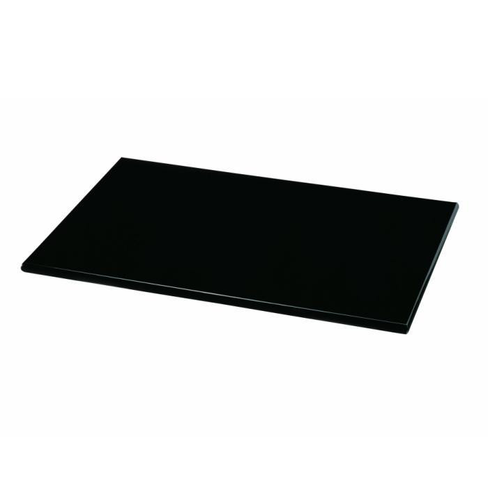 16.0寸 長角 黒 敷板 ［YG493］
