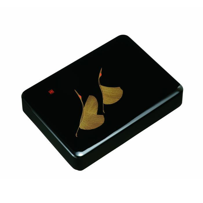 加伏文庫&nbsp;黒&nbsp;吉祥鶴&nbsp;［YG510］