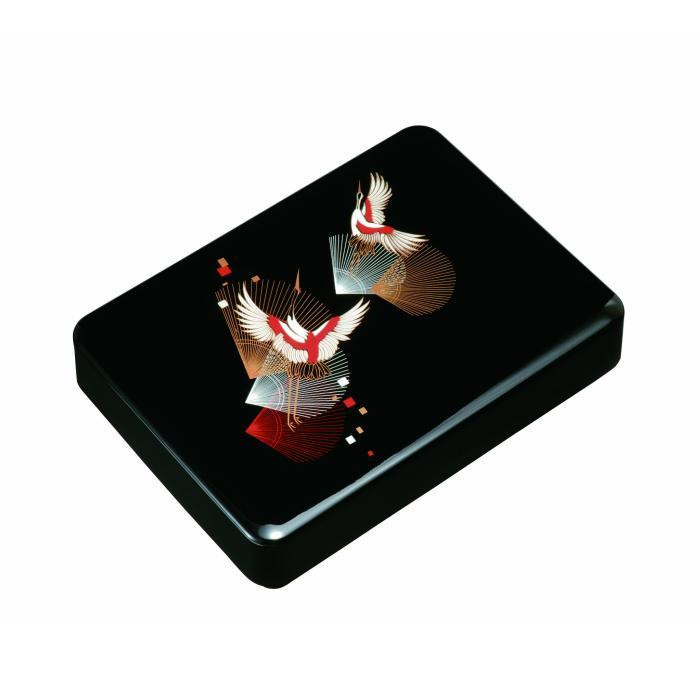 加伏文庫&nbsp;黒&nbsp;若松鶴&nbsp;［YG513］