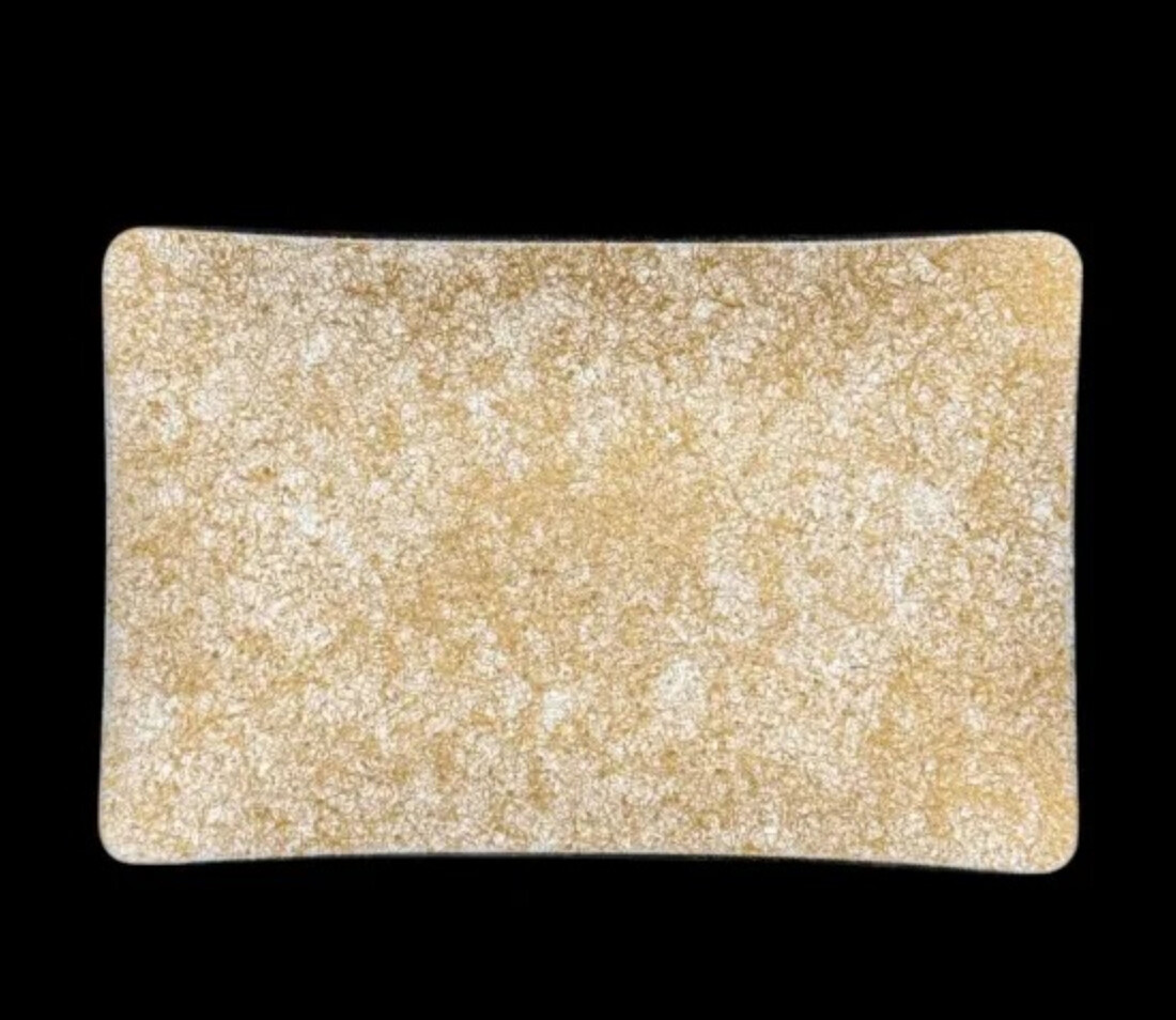 角小皿&nbsp;乱糸(マット仕上げ)&nbsp;純白&nbsp;［NF140］