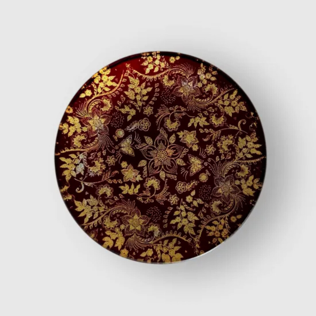 丸小皿&nbsp;花舞&nbsp;赤溜&nbsp;［NF149］