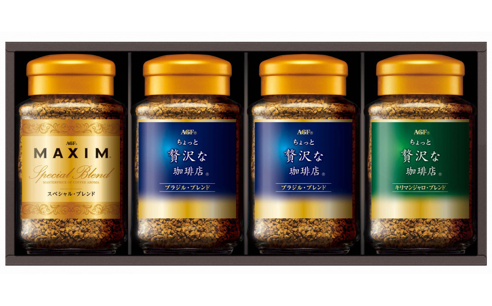 【2026年1月出荷開始】AGF　プレミアムインスタントコーヒー　ギフト　3種4本