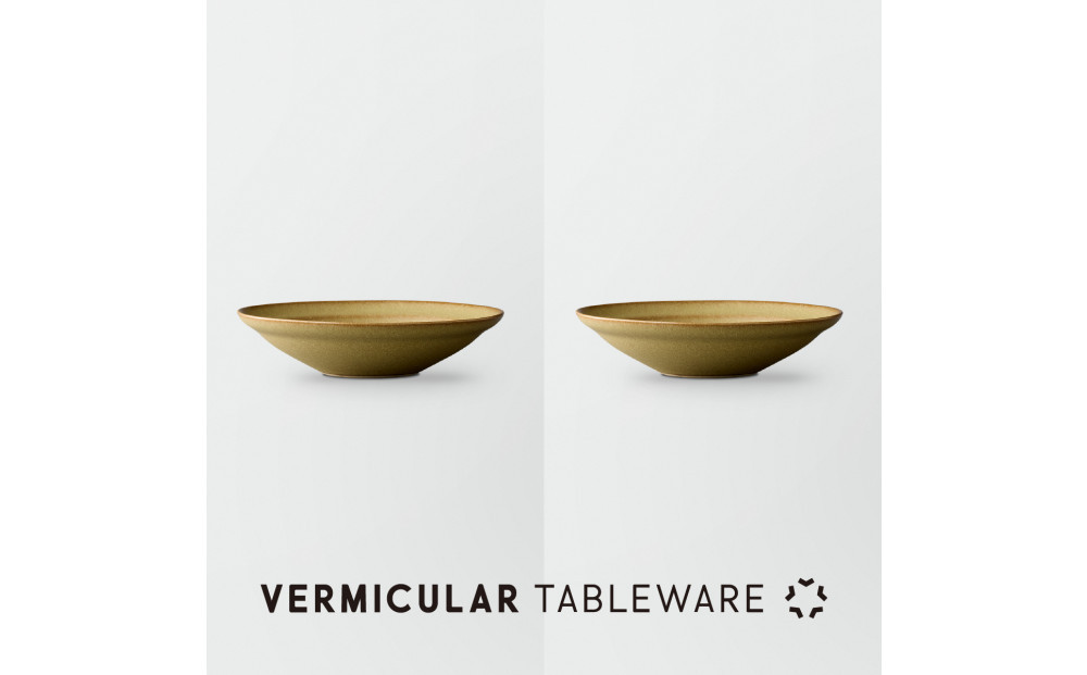 Tableware&nbsp;Shallow&nbsp;Bowl&nbsp;Rimペアセット18cm&nbsp;鶯