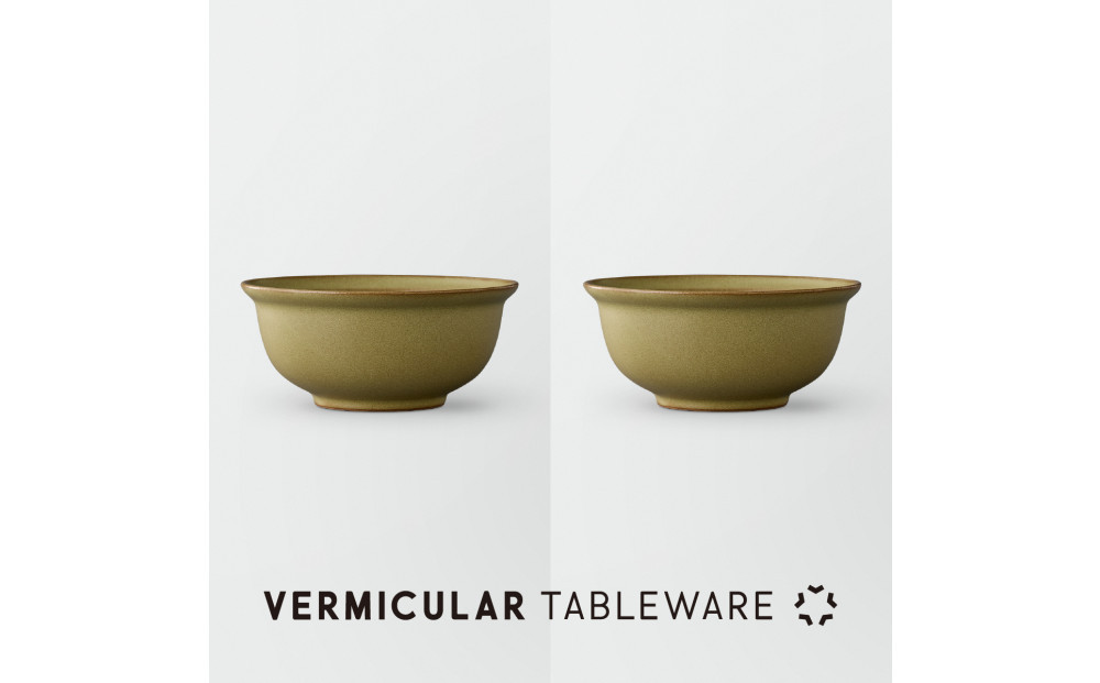 Tableware&nbsp;Deep&nbsp;Bowl&nbsp;Rimペアセット17cm&nbsp;鶯