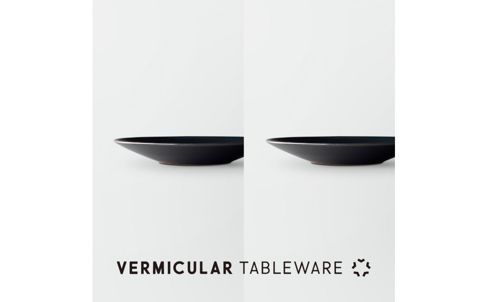 Tableware&nbsp;Flat&nbsp;Plateペアセット24cm&nbsp;藍墨