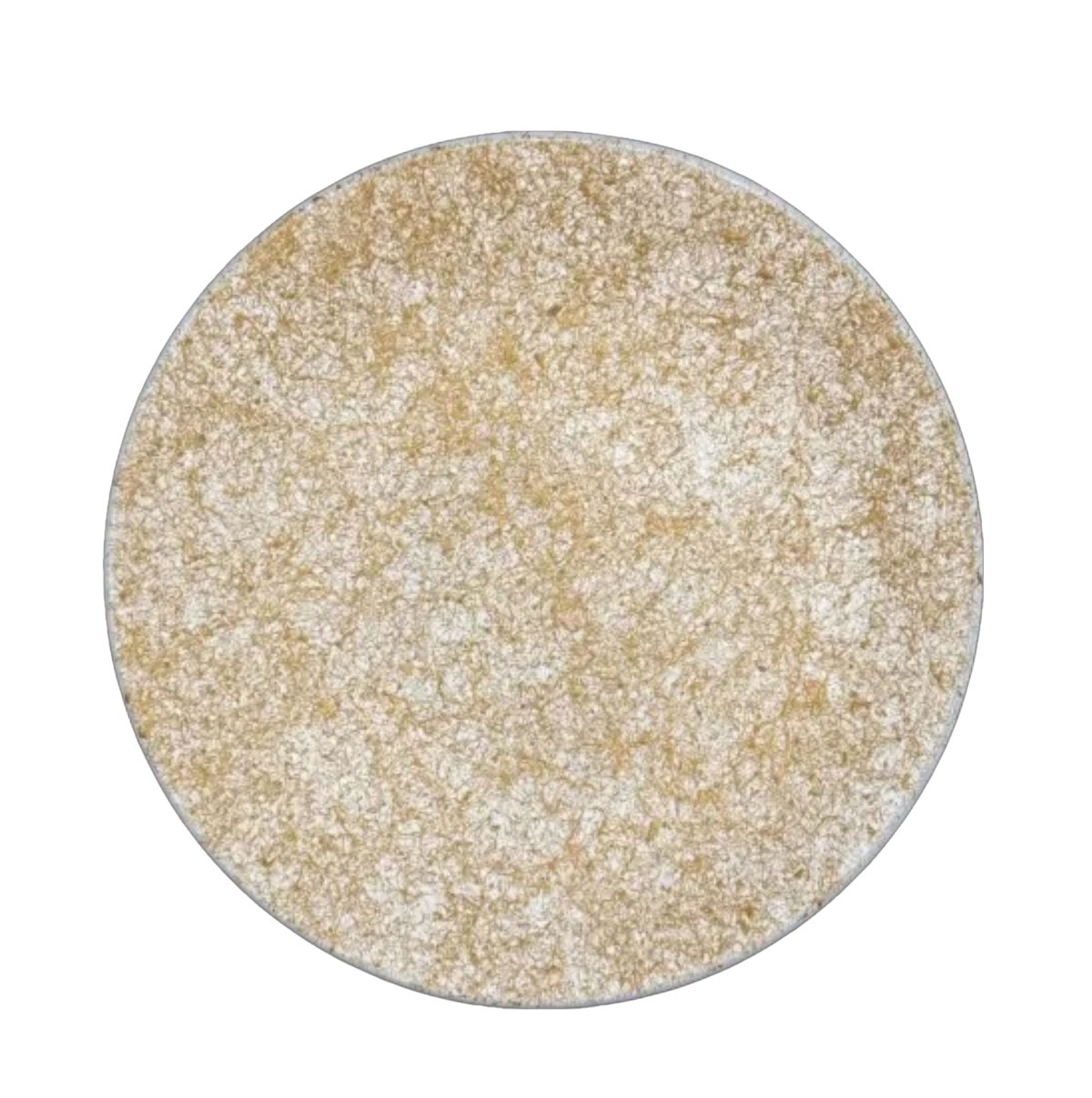 丸小皿&nbsp;乱糸（マット仕上げ）純白［NF182］