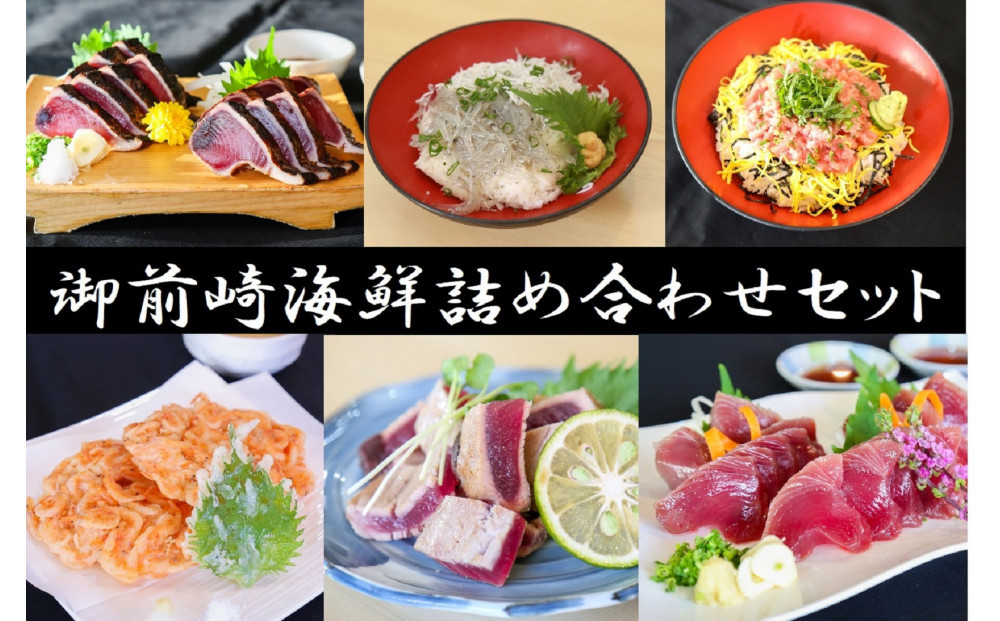 日光丸水揚げの海鮮をたっぷりお届け！御前崎の海鮮詰め合わせセット（1～2人前）海鮮 詰め合わせ セット 冷凍 時短 おつまみ おかず ごはん 加工品