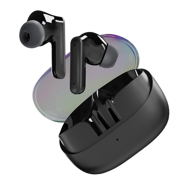 【ブラック】アクティブノイズキャンセリング搭載&nbsp;完全ワイヤレスイヤホン&nbsp;Bluetooth&nbsp;5.3&nbsp;ANC&nbsp;搭載&nbsp;PG-BTE19TW