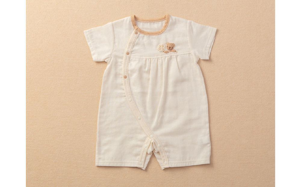 ガーゼロンパース（くま）TAK101