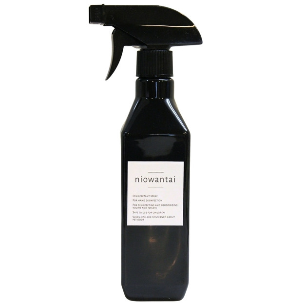 【除菌　消臭これ1本】niowantai（ニオワンタイ）無香料ノンアルコール消臭剤　部屋用　消臭スプレー425ml