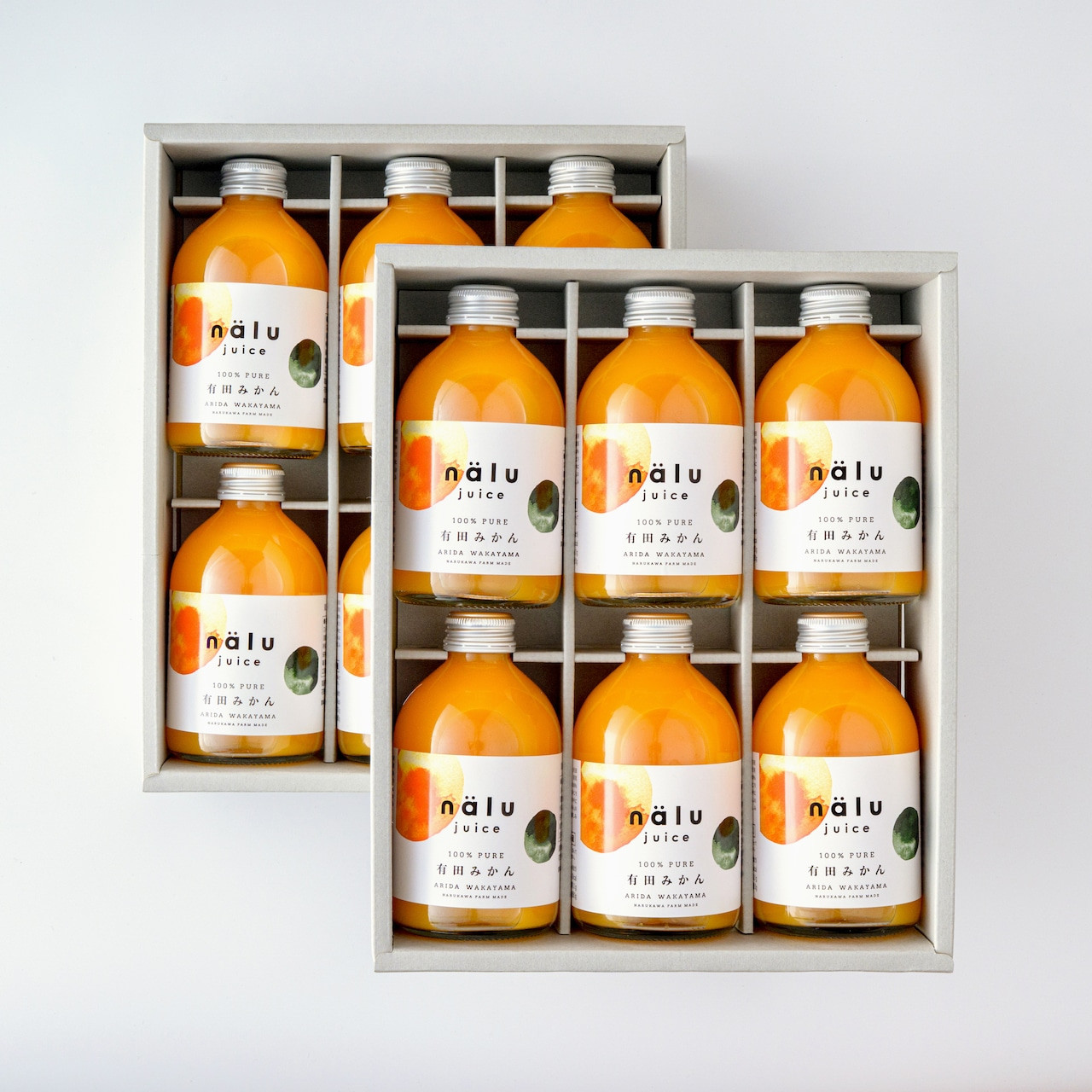 nalu&nbsp;juice&nbsp;有田みかん&nbsp;250ml&nbsp;×&nbsp;12本&nbsp;セット&nbsp;鳴川農園