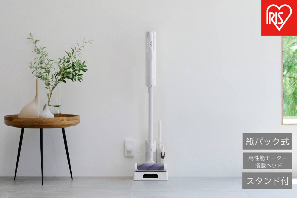 充電式紙パックスティッククリーナー&nbsp;SBD78DCBLP-W&nbsp;ホワイト