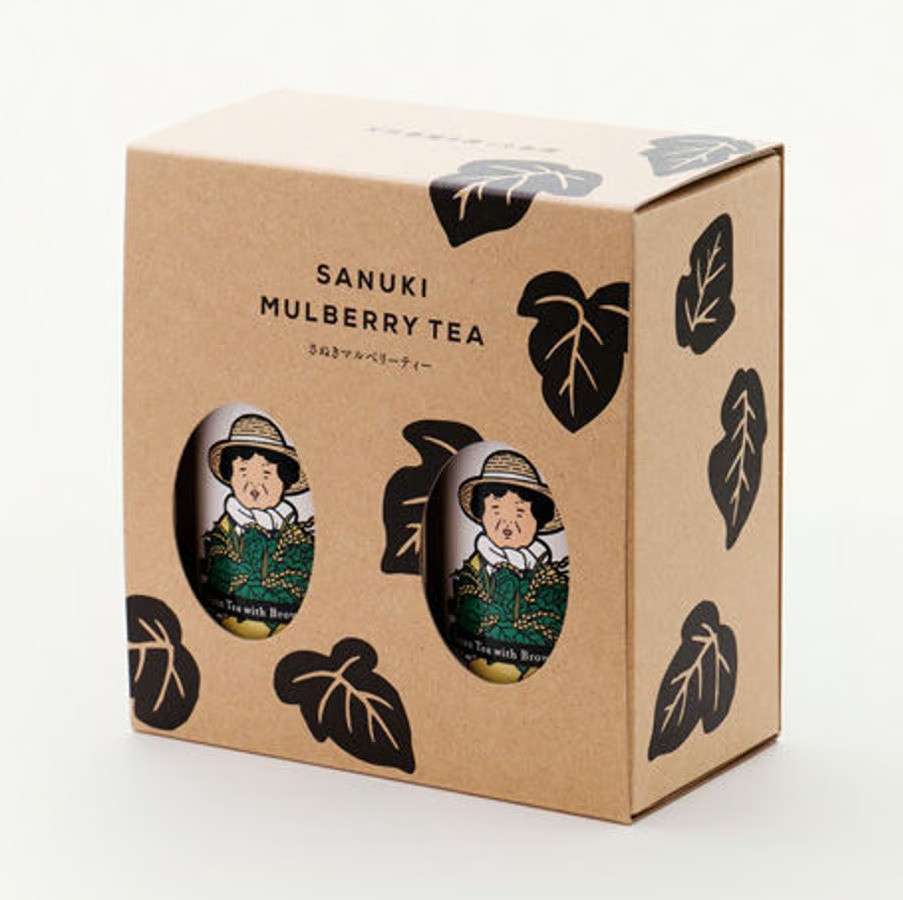 さぬきマルベリーティー（桑茶玄米）&nbsp;ギフトボックス缶&nbsp;&nbsp;(18パック×2セット）