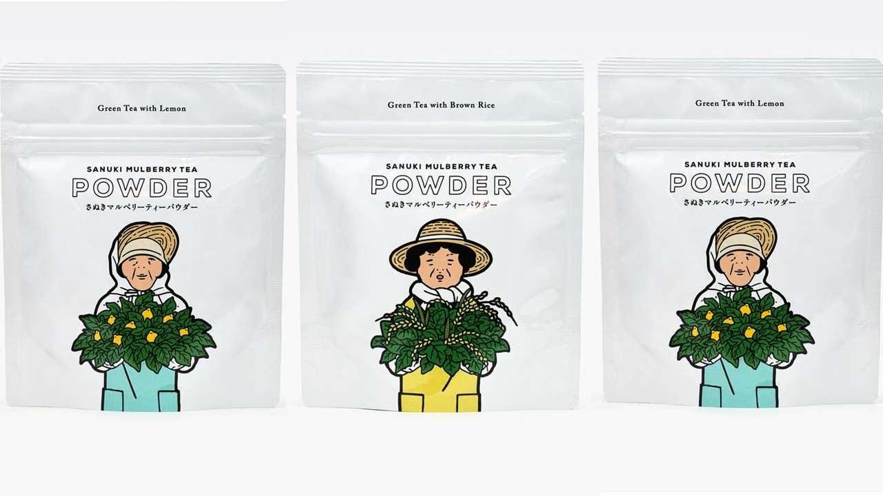 さぬきマルベリーパウダー&nbsp;(粉末)&nbsp;&nbsp;桑茶3種